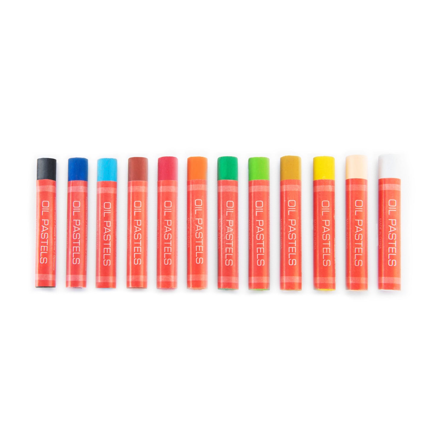 OILPA-612 - Large Oil Pastel 12 Color Pack