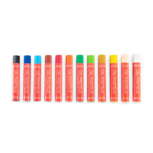 OILPA-612 - Large Oil Pastel 12 Color Pack