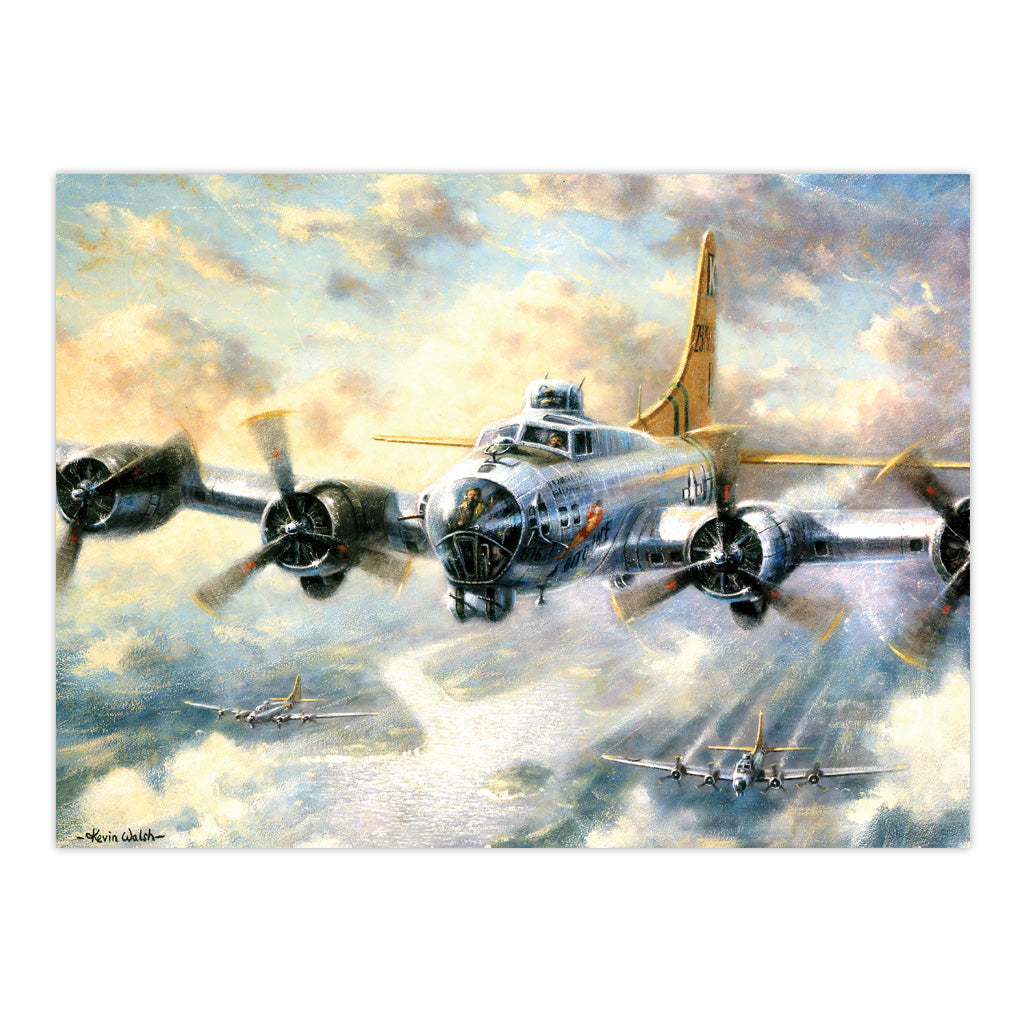 PAL21 | Painting by numbers™ 13pc 11.25" x 13.375" Flying Fortress Painting Project