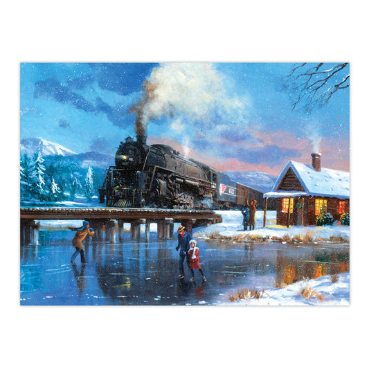 PAL25 | Painting by numbers™ 13pc 11.25" x 13.375" Winter Magic Painting Project