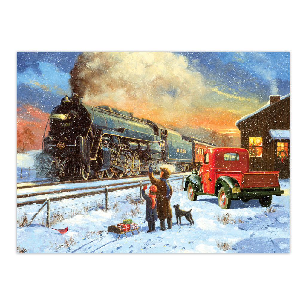 PAL40 | Painting by numbers™ 13pc 11.25" x 13.375" Home for Christmas Painting Project