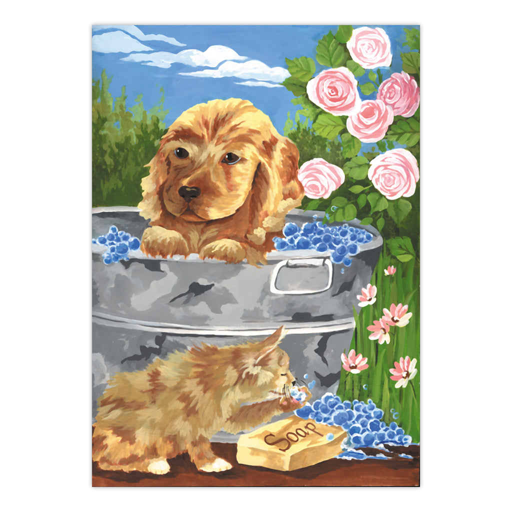 PBN-SET43 | Painting by numbers™ 21pc 8.75" x 11.75" Small Dogs Painting Project 3-Pack