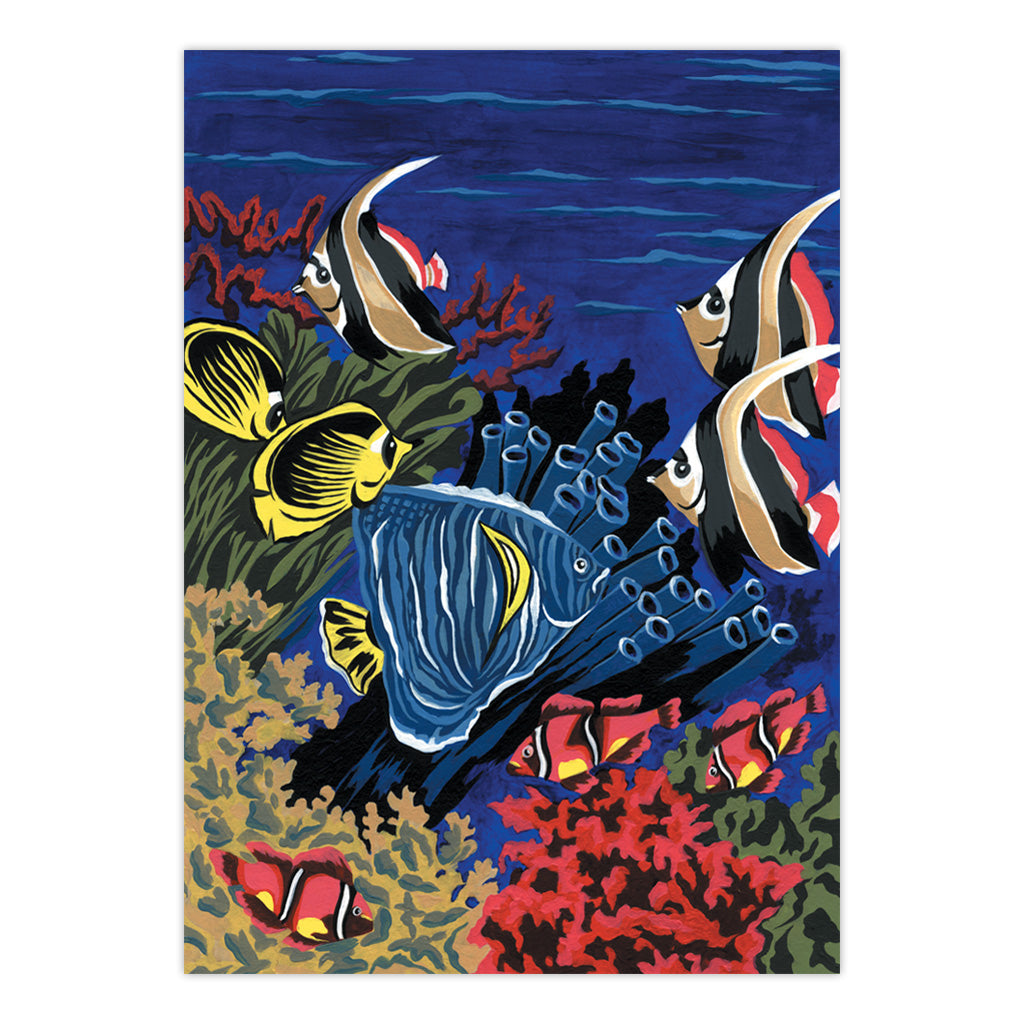 PBN-SET46 | Painting by numbers™ 21pc 8.75" x 11.75" Sea Life Painting Project 3-Pack