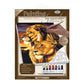 PCS3 - Painting by numbers™ 10pc 9" x 12" Lion & Lioness Canvas Painting Project