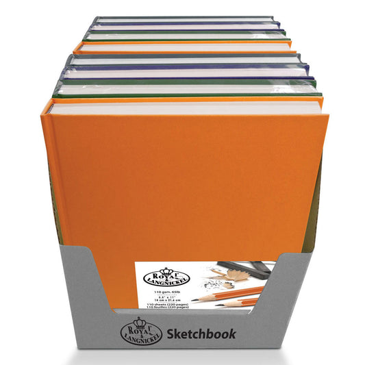 PDQ-SKETCH4 - 5.5" x 8.5" Rich Color Sketchbooks 8-pack