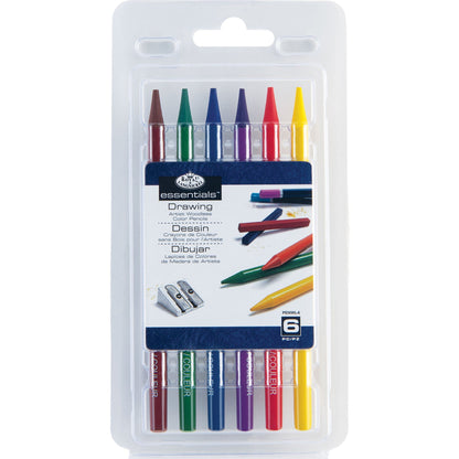 PENWL-6 - Woodless Color Pencil Set - 6pc packaging front