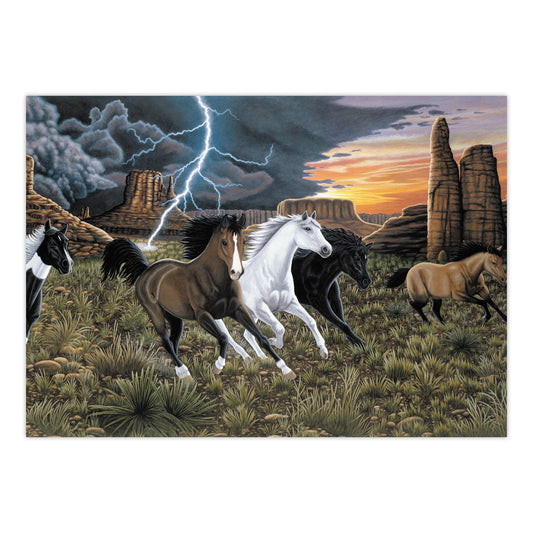 PJL41 | Painting by numbers™ 13pc 11.25" x 15.375" Thunder Run Painting Project