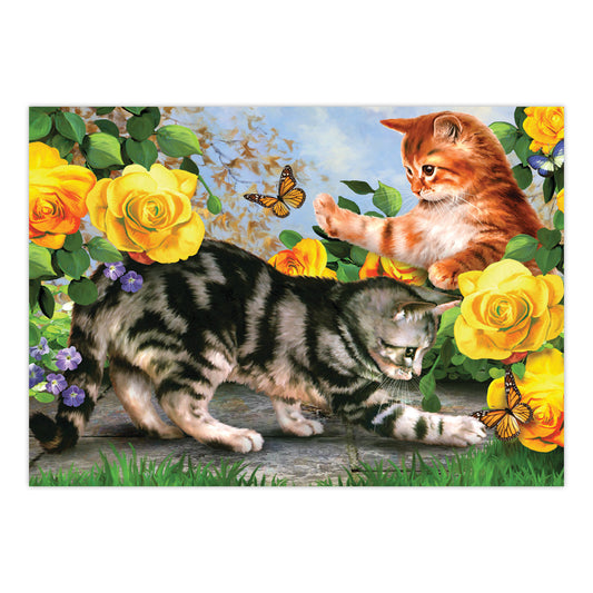 PJL45 | Painting by numbers™ 13pc 11.25" x 15.375" Kitten Play Painting Project