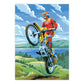 PJS11 | Painting by numbers™ 10pc 8.75" x 11.375" Motocross Painting Project