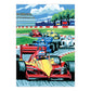 PJS12 | Painting by numbers™ 10pc 8.75" x 11.375" Grand Prix Painting Project