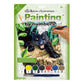 PJS42 - Painting by numbers™ 10pc 8.75" x 11.375" Black Leopard Painting Project