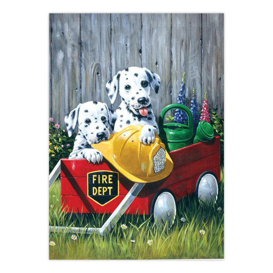 PJS46 | Painting by numbers™ 10pc 8.75" x 11.375" Fire Waggin' Painting Project