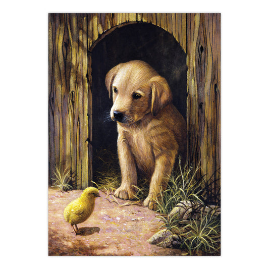 PJS50 | Painting by numbers™ 10pc 8.75" x 11.375" Labrador Puppy Painting Project