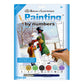 PJS54 - Painting by numbers™ 10pc 8.75" x 11.375" Winter Wonderland Painting Project