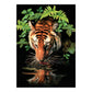 PJS57 | Painting by numbers™ 10pc 8.75" x 11.375" Thirsty Tiger Painting Project