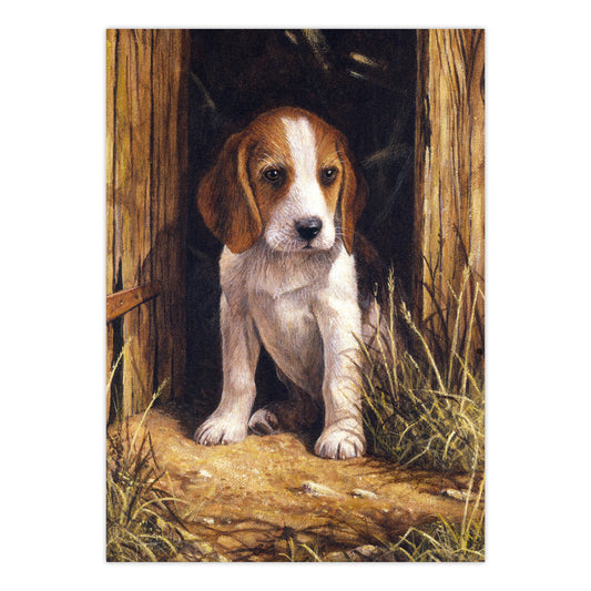 PJS58 | Painting by numbers™ 10pc 8.75" x 11.375" Beagle Puppy Painting Project