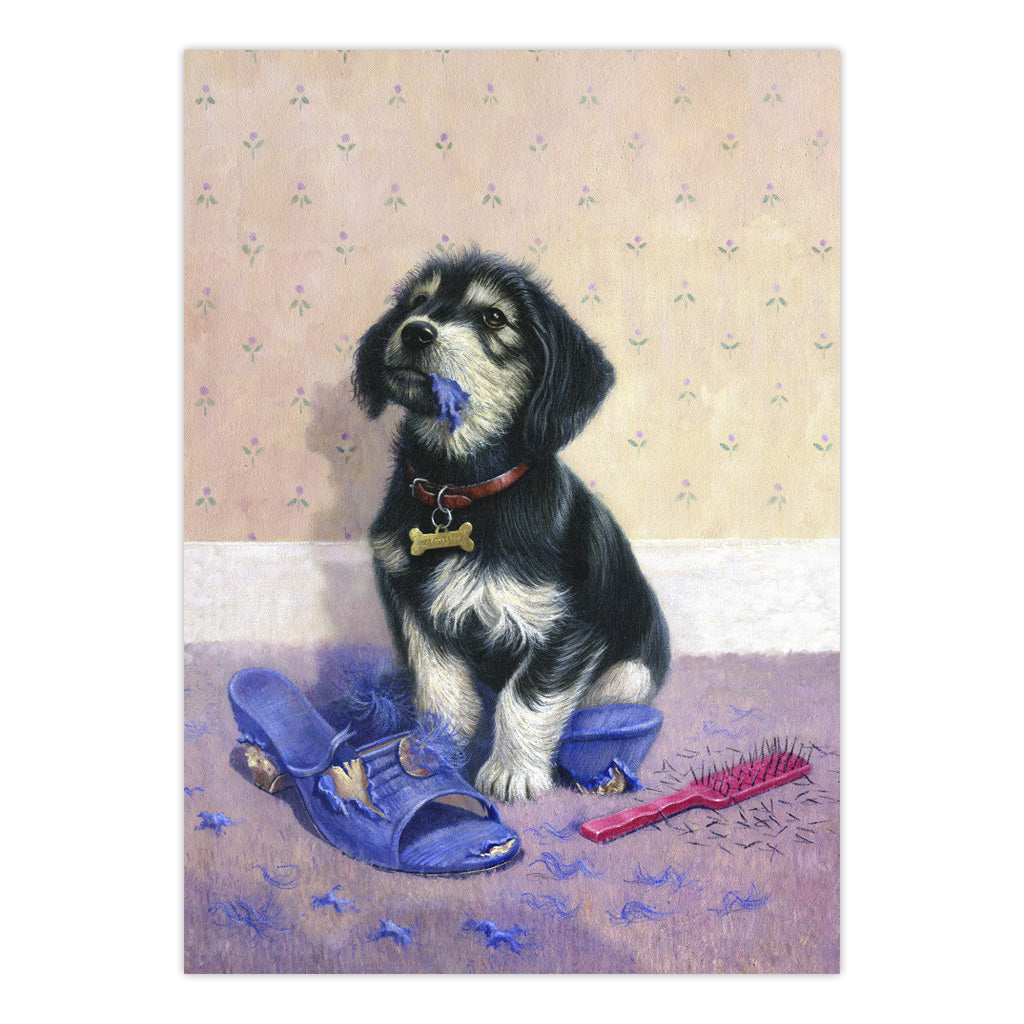 PJS62 | Painting by numbers™ 10pc 8.75" x 11.375" Bad Puppy Painting Project