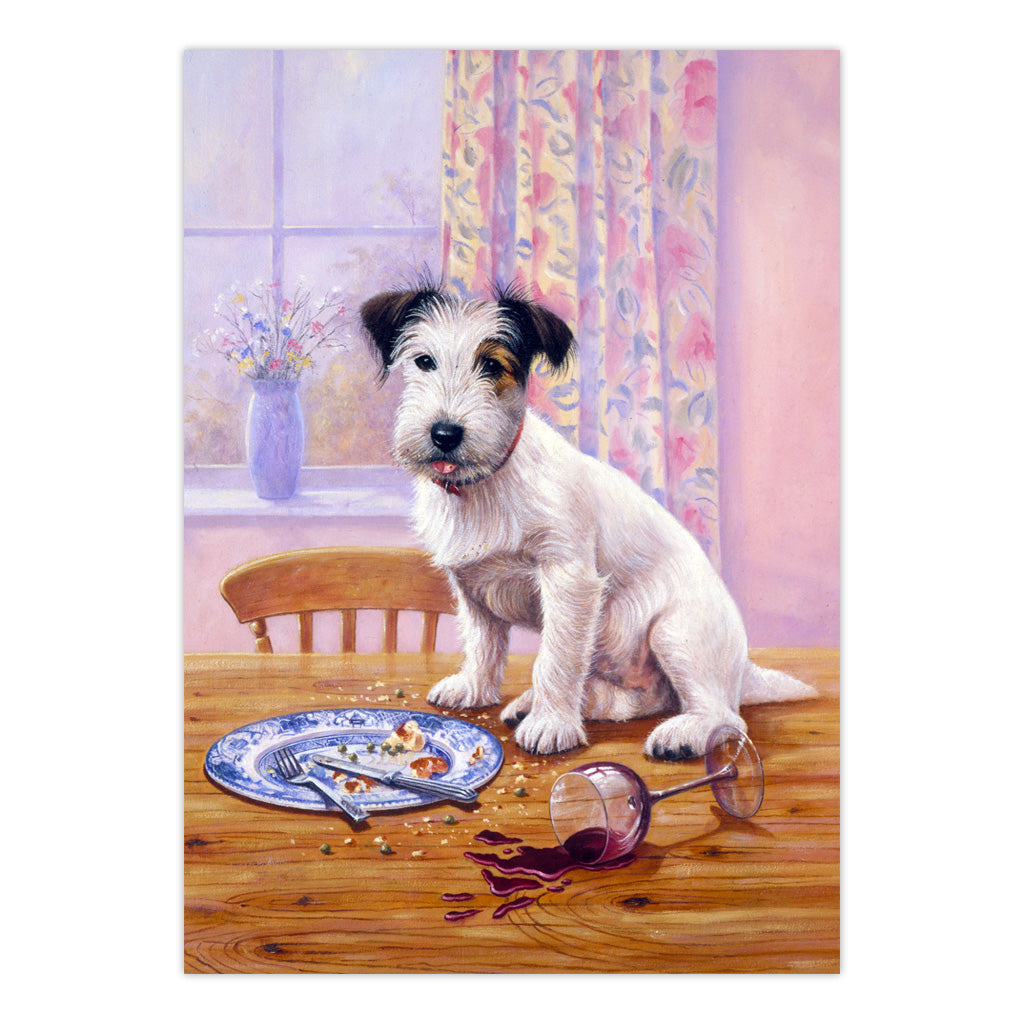 PJS63 | Painting by numbers™ 10pc 8.75" x 11.375" Hungry Hound Painting Project