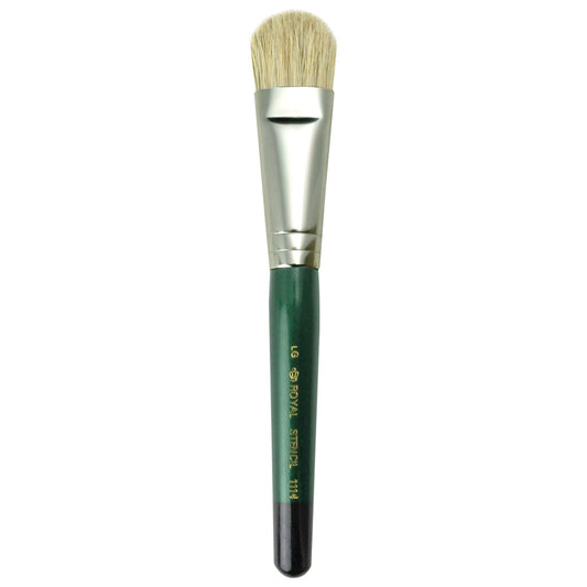 R1114-LG - Filbert Stencil Brush Size Large