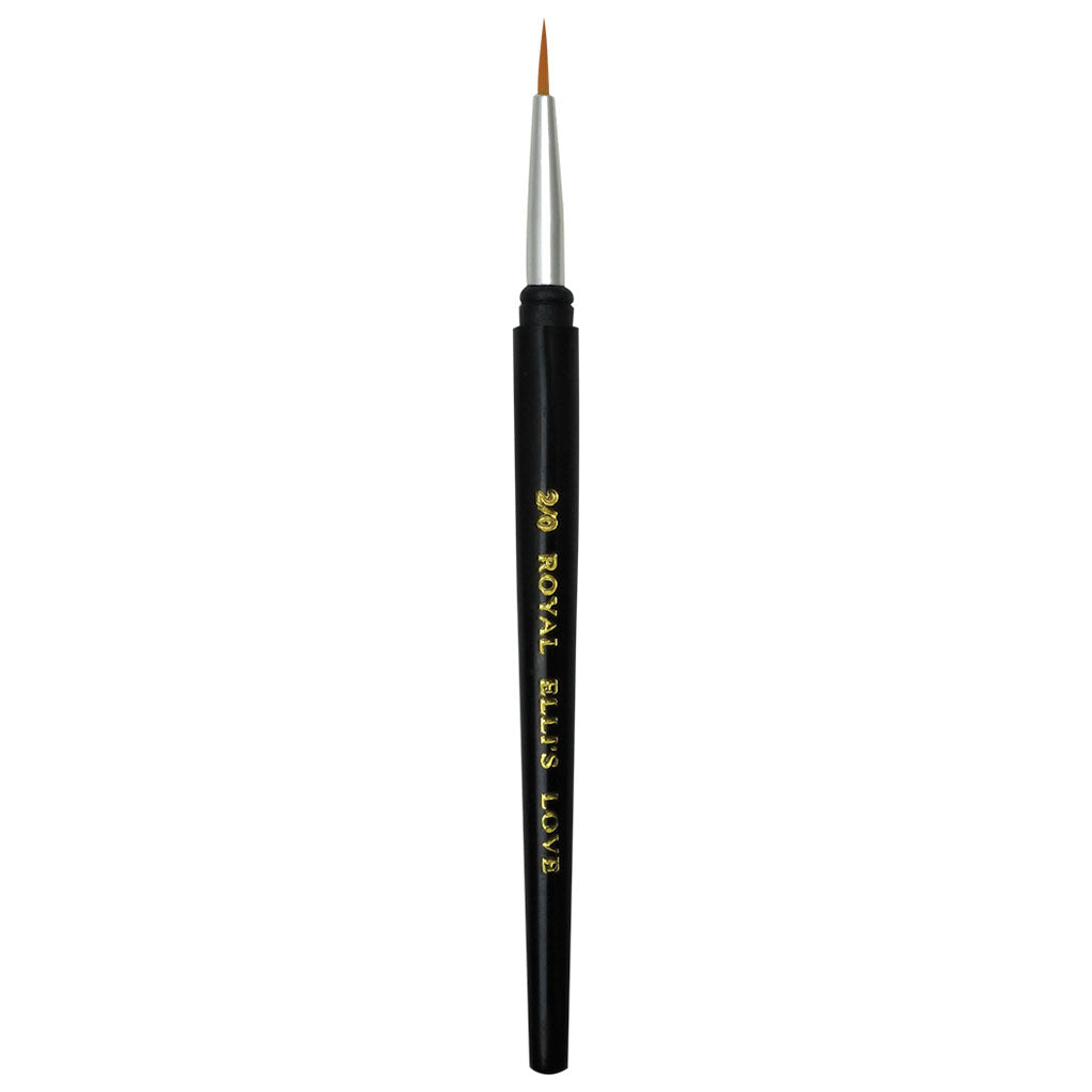 R127-G-2/0 - Ellie’s Love Taklon Liner Brush - 2/0