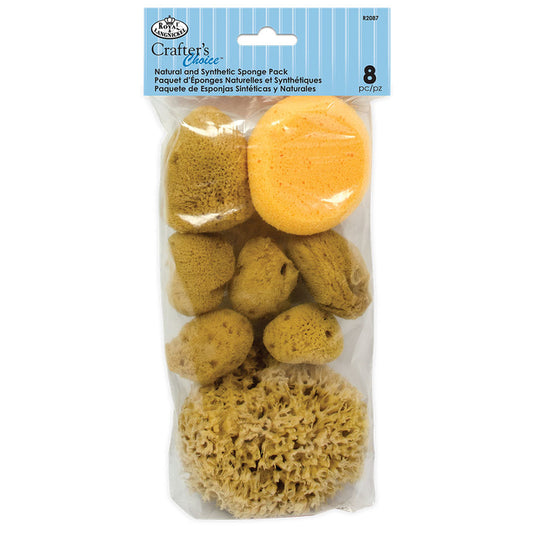 R2087 - Crafter's Choice™ 8pc Natural & Synthetic Sponge Set