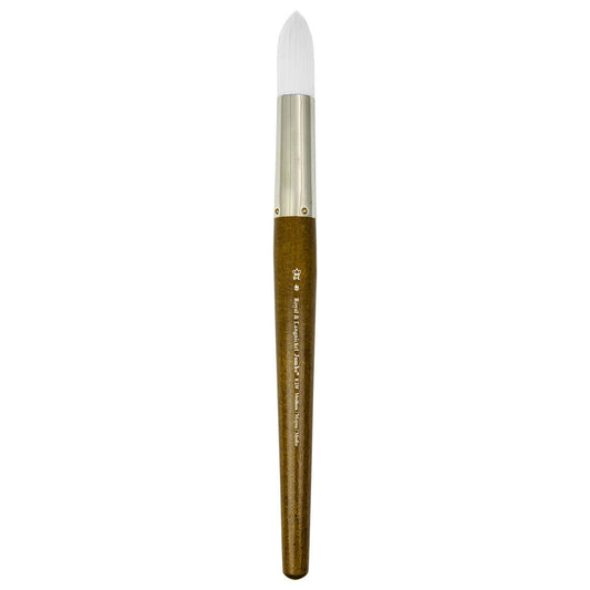 R235-40 - Jumbo™ White Taklon Round Brush - 40