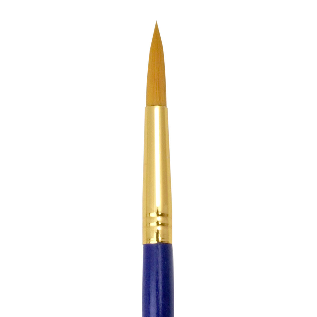 R25-10 - Royal Economy Golden Taklon Round Brush Size 10