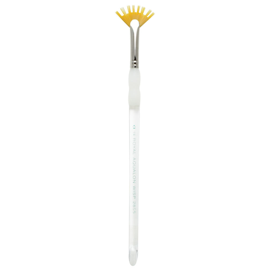 R2855-1/4" - Aqualon Wisp™ Fan Brush Size 1/4"