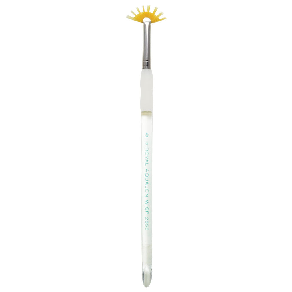 R2855-1/8" - Aqualon Wisp™ Fan Brush Size 1/8"