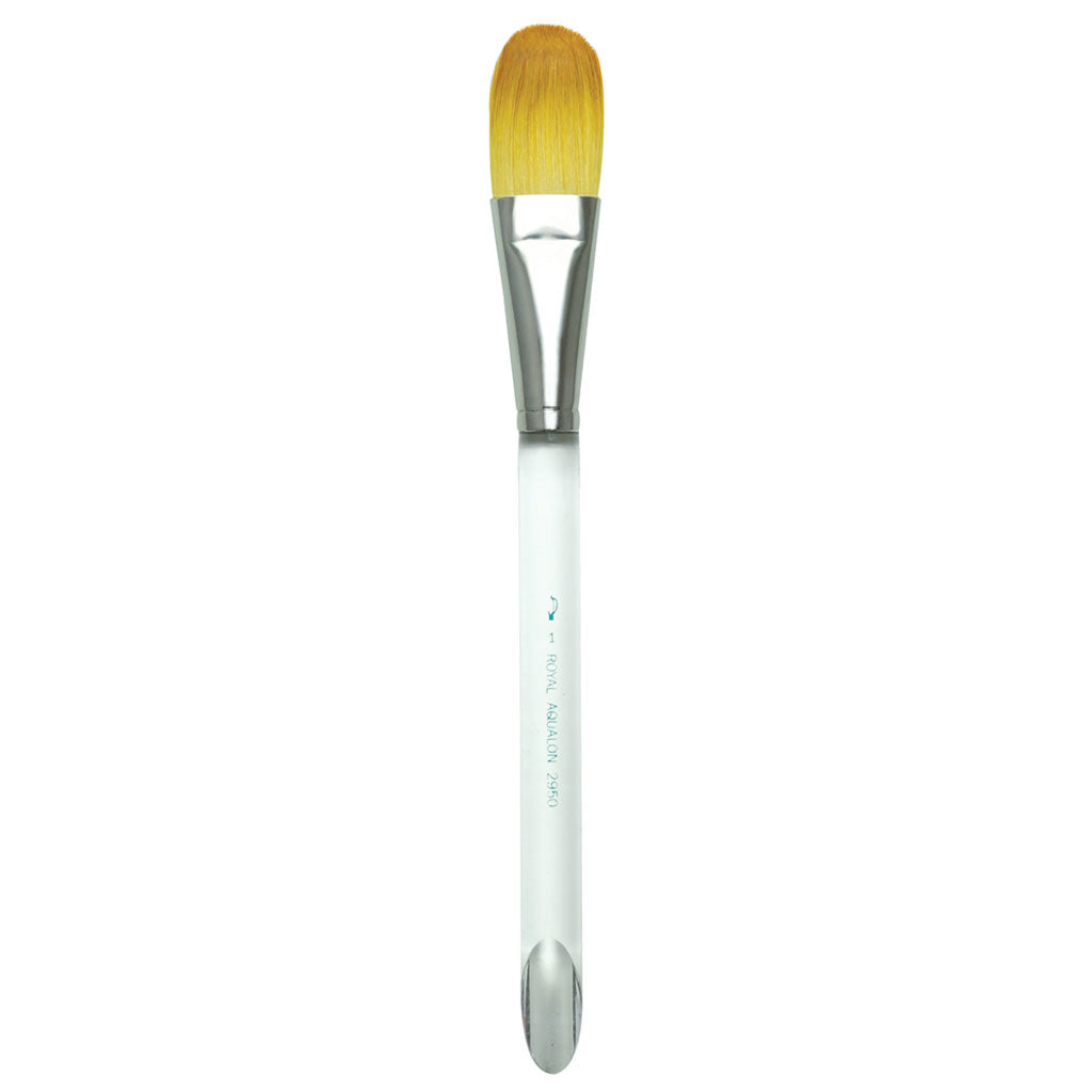 R2950-1" - Aqualon™ Oval Wash Brush - 1"