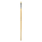 R333-3 - Royal Economy Long Handle White Bristle Flat Brush - 3