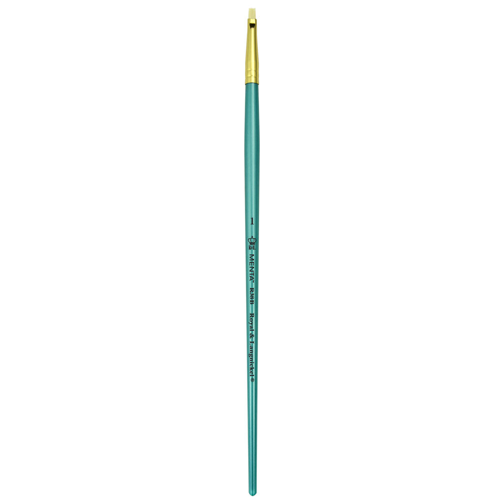 R38B-1 - Menta™ 38 Series White Bristle Bright Brush - 1