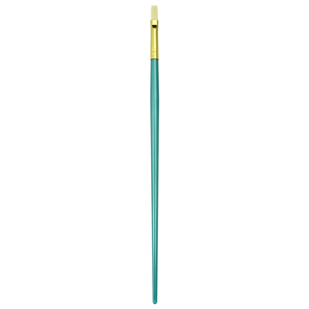 R38F-2 - Menta™ 38 Series White Bristle Flat Brush - 2