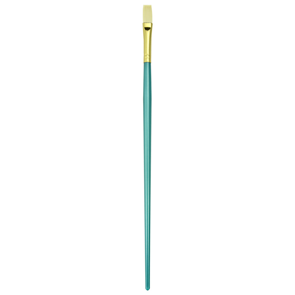 R38F-4 - Menta™ 38 Series White Bristle Flat Brush - 4