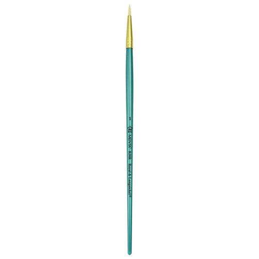 R38R-1 - Menta™ 38 Series White Bristle Round Brush - 1