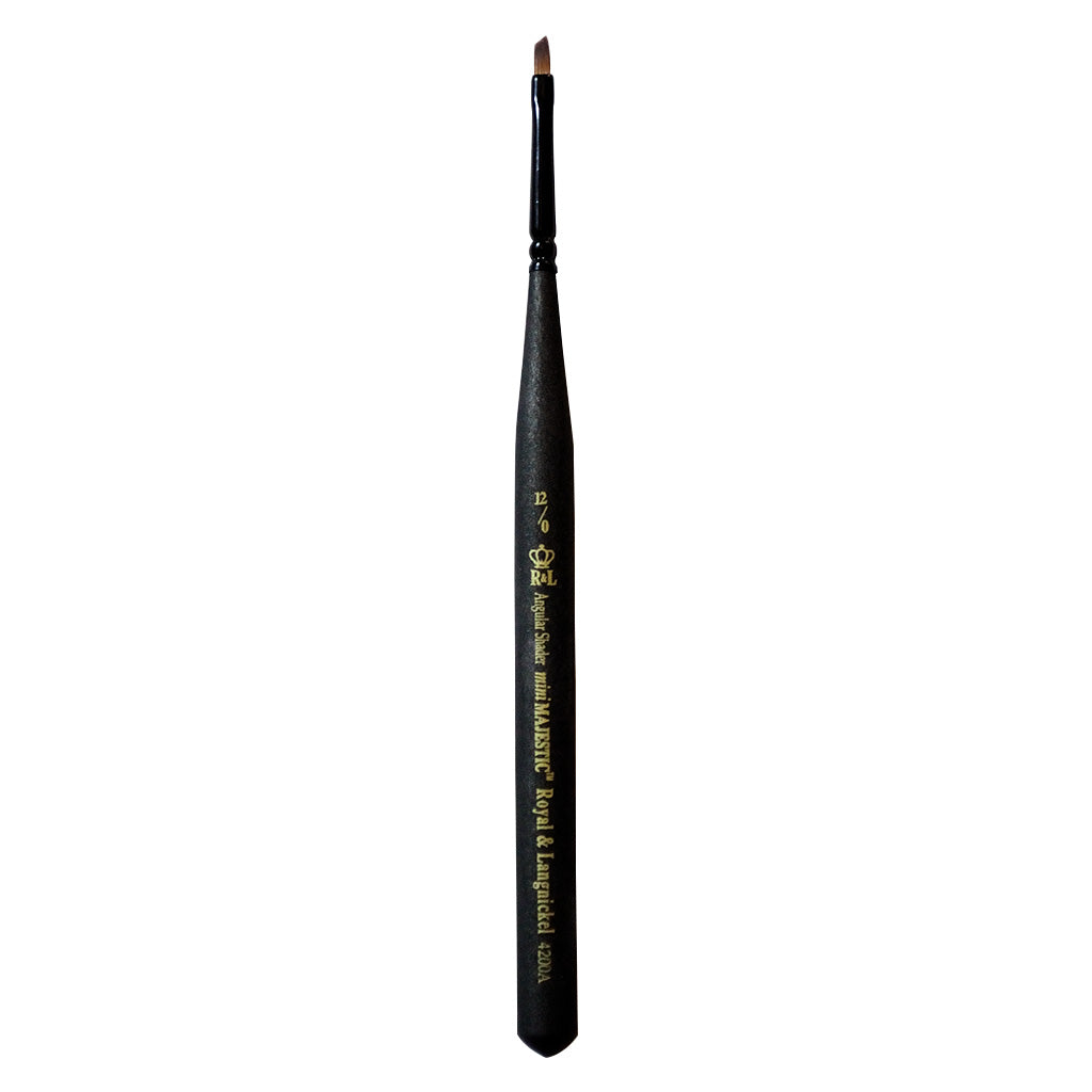 R4200A-12/0 - Mini Majestic™ Angular Shader Brush - 12/0