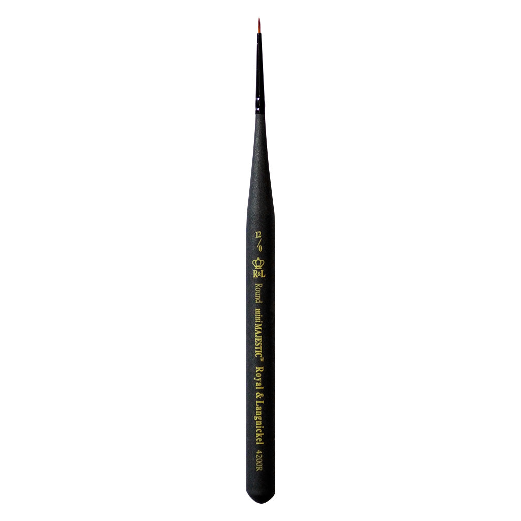 R4200R-12/0 - Mini Majestic™ Round Brush - 12/0