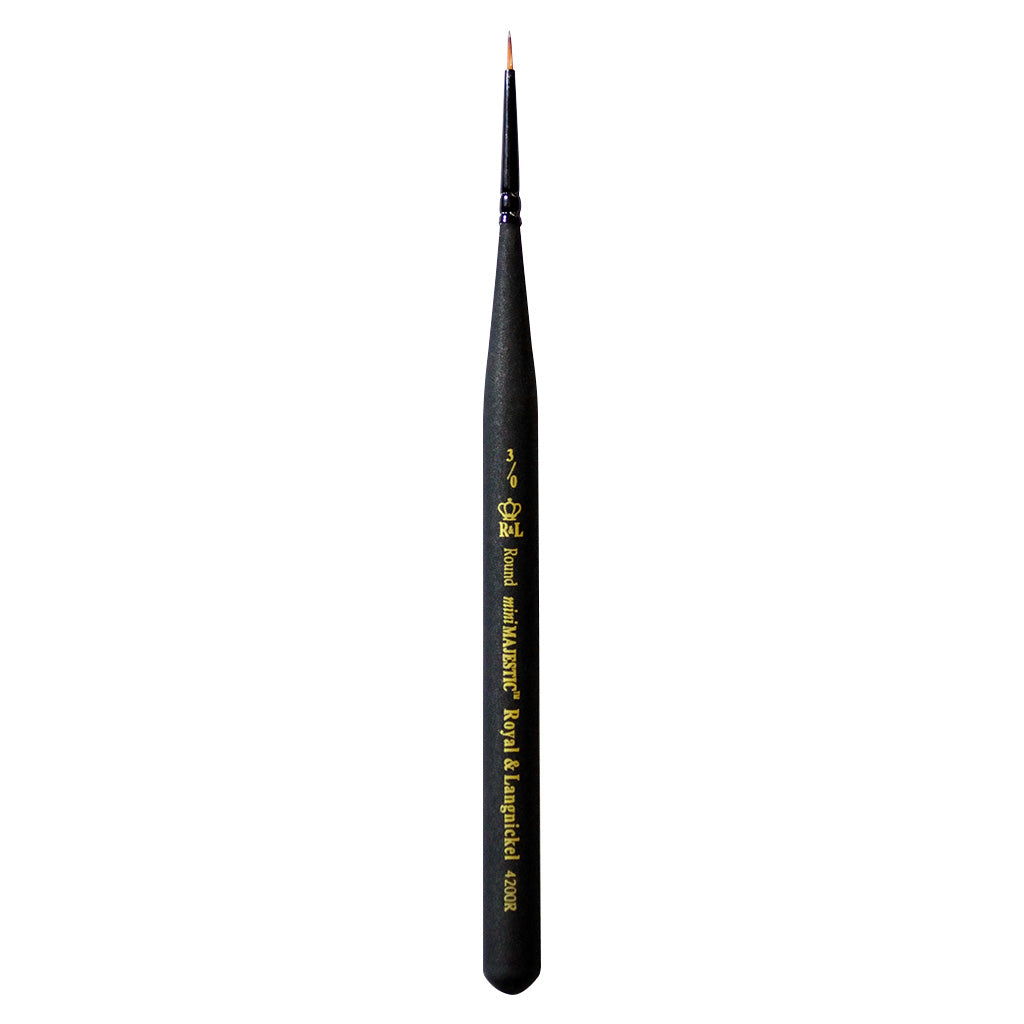 R4200R-3/0 - Mini Majestic™ Round Brush - 3/0