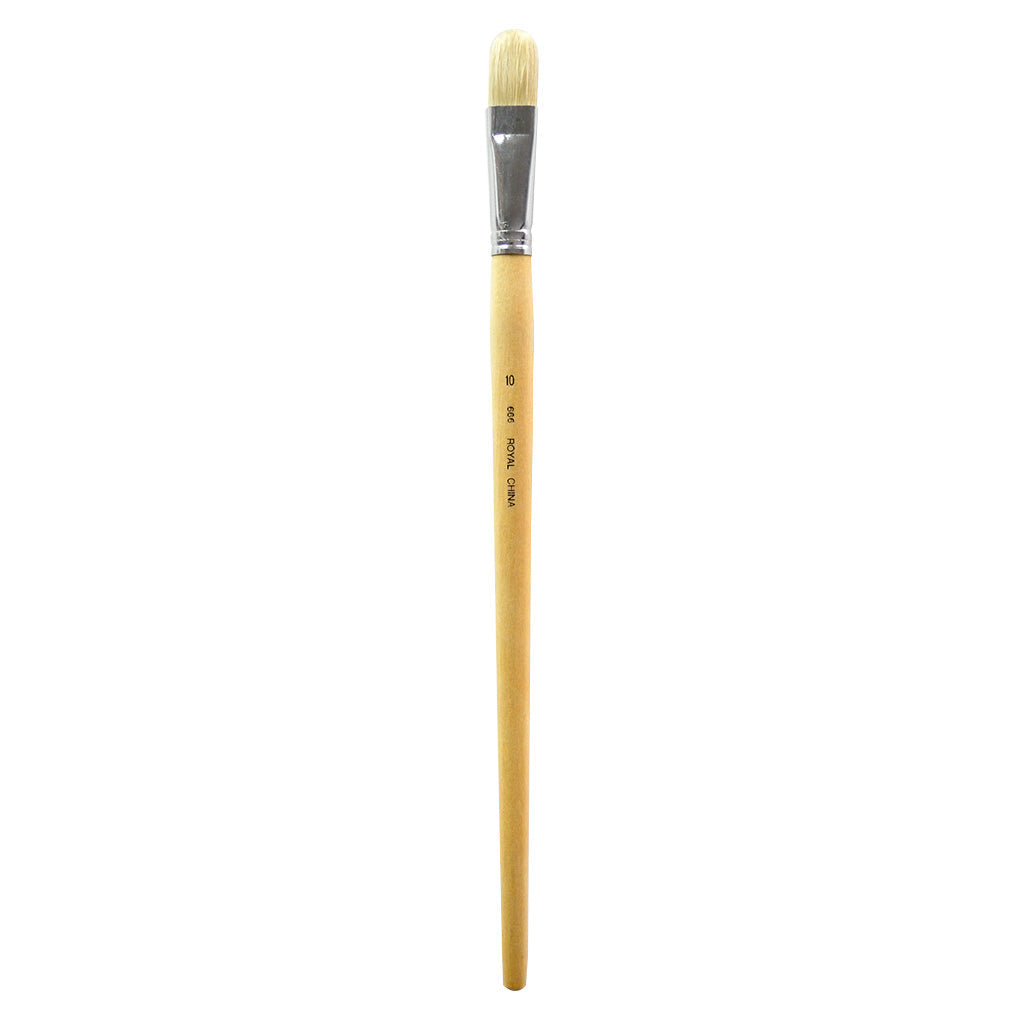 R666-10 - Natural Hair Sabeline Watercolor Brush Size 10