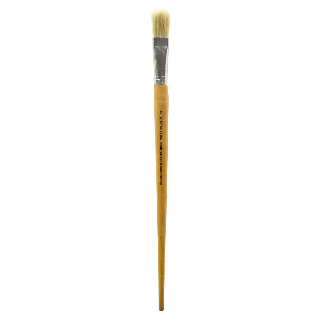 R666-11 - Natural Hair Sabeline Watercolor Brush Size 11