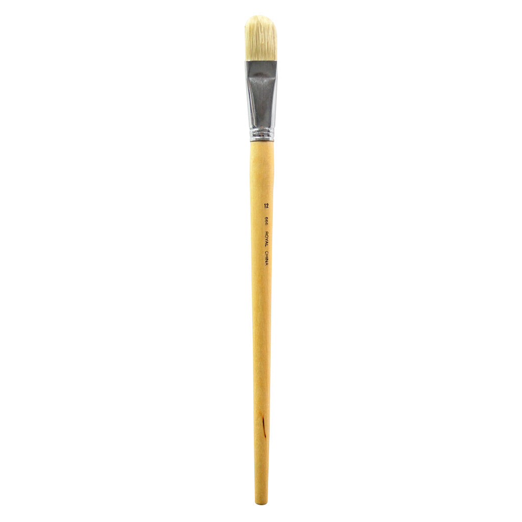 R666-12 - Natural Hair Sabeline Watercolor Brush Size 12