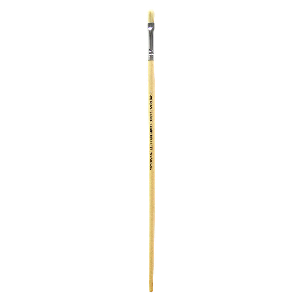 R666-4 - Natural Hair Sabeline Watercolor Brush Size 4