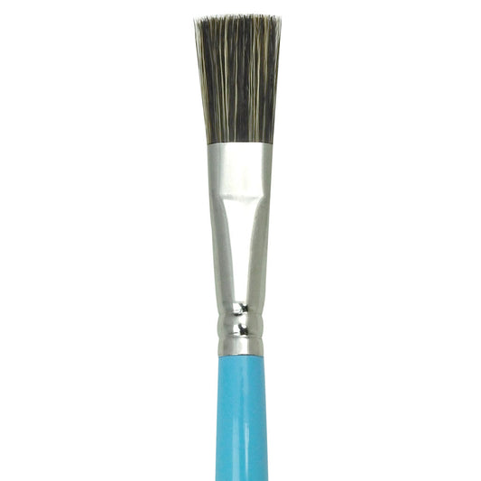 R750-1/2" - Natural Hair Ox Stiff Regal Glaze Brush Size 1/2"