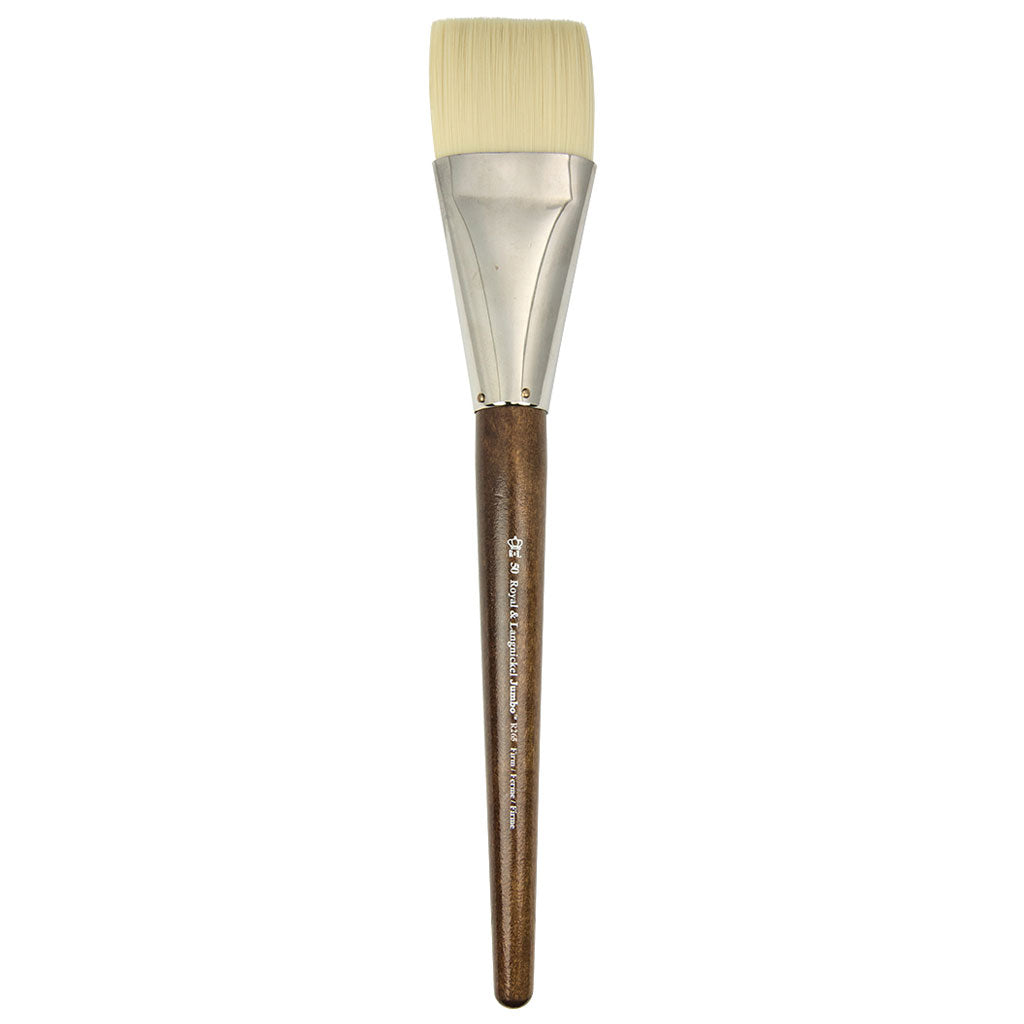 R765-50 - Jumbo™ Bone Taklon Flat Brush - 50