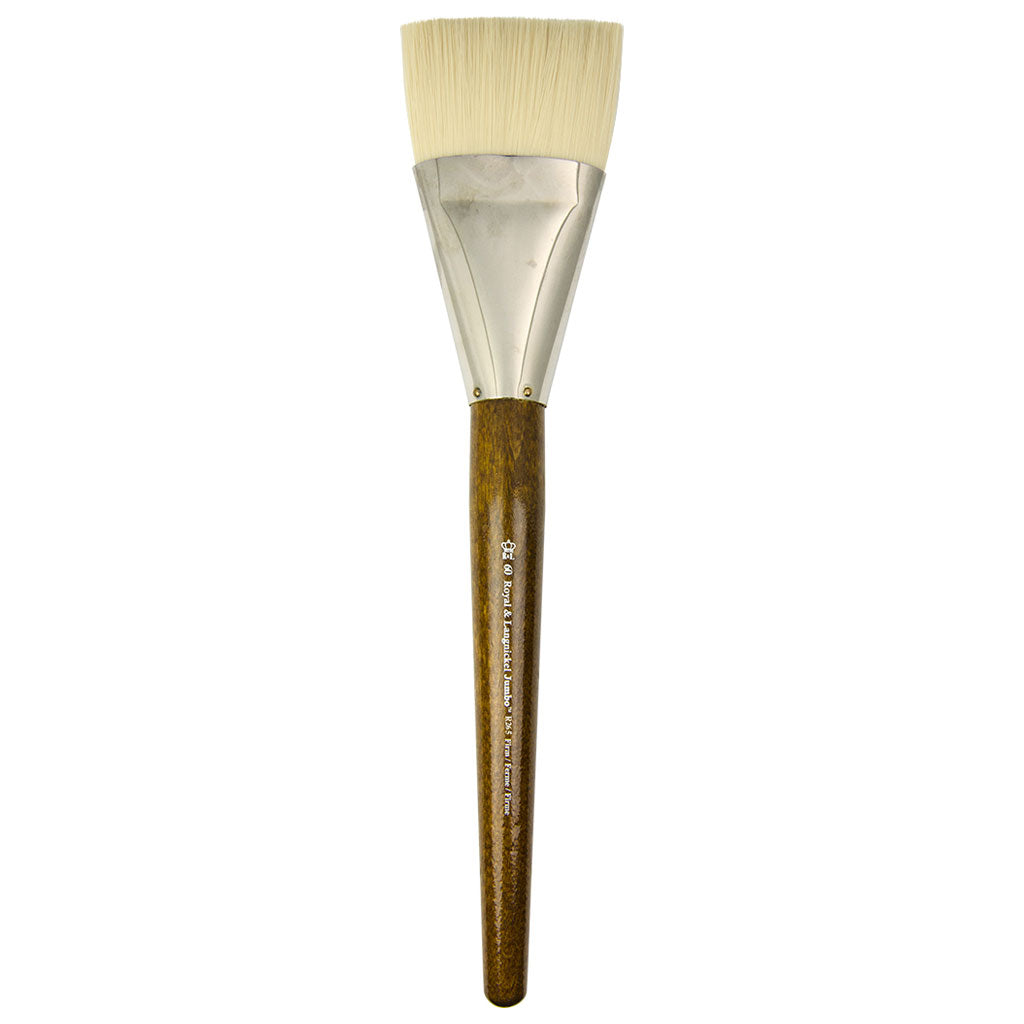 R765-60 - Jumbo™ Bone Taklon Flat Brush - 60