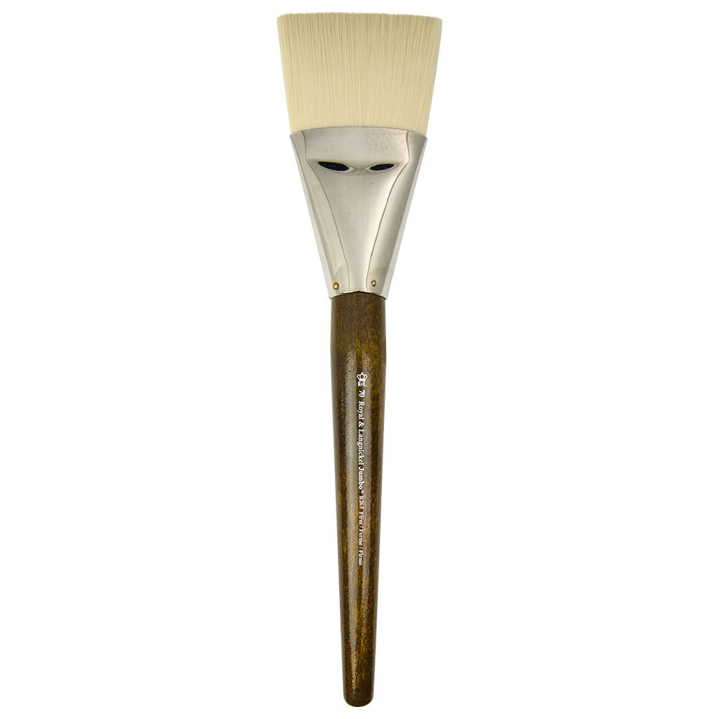 R765-70 - Jumbo™ Bone Taklon Flat Brush - 70