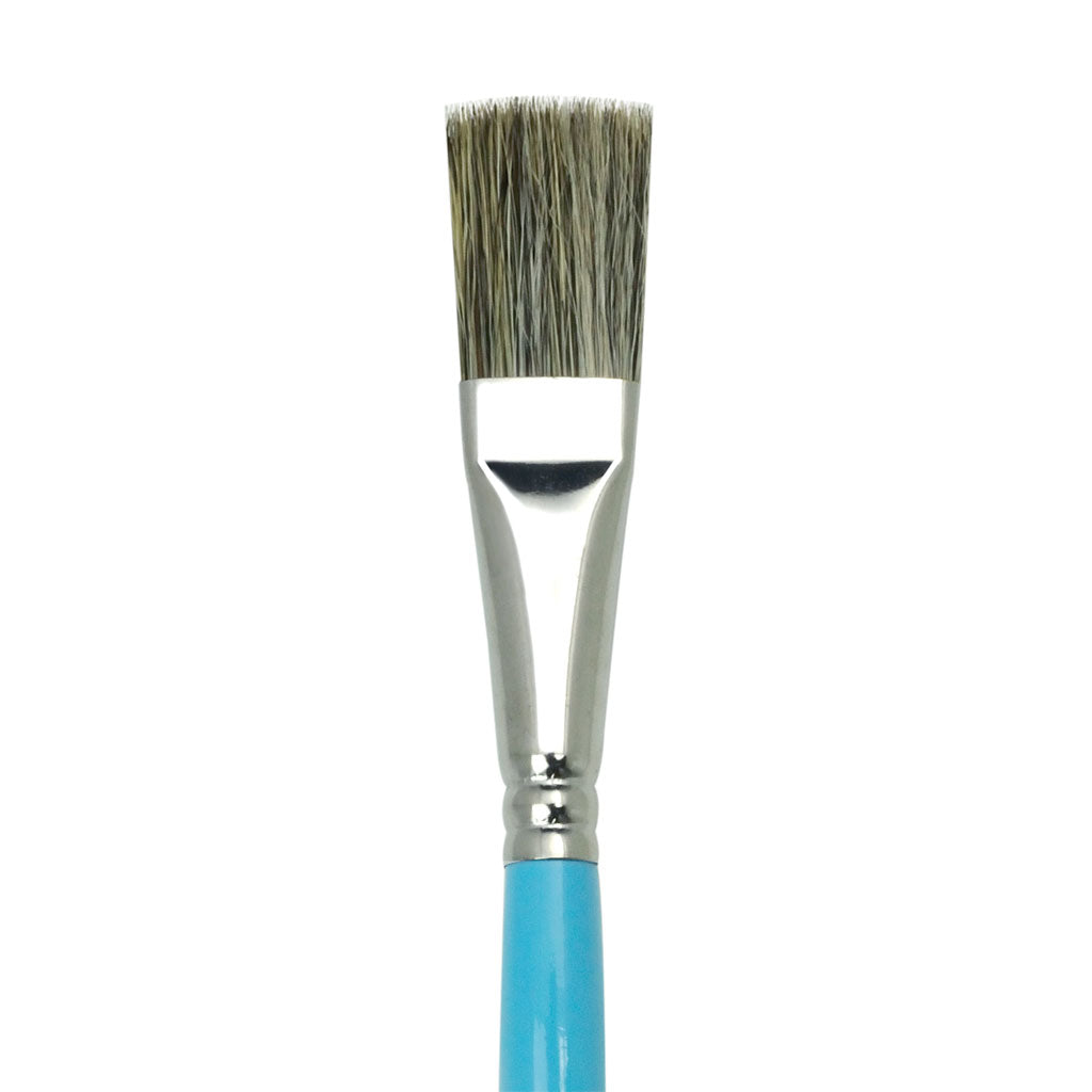 R775-1/2" - Natural Hair Ox Glaze Brush Size 1/2"