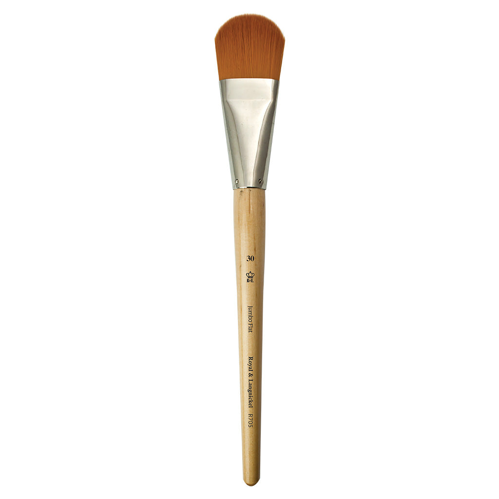 R905-30 - Jumbo™ Golden Taklon Filbert Brush - 30