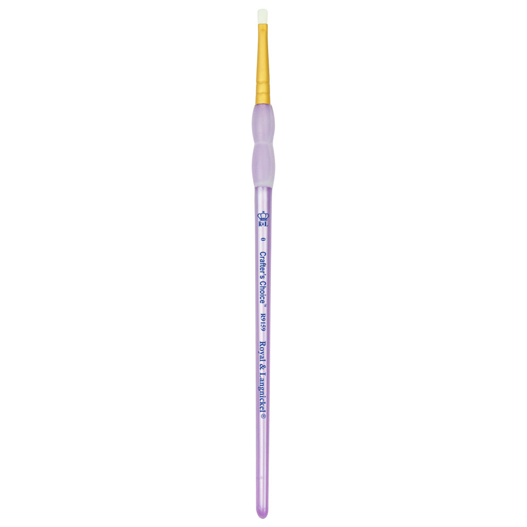 R9159-0 - Crafter’s Choice™ White Taklon Shader Brush - 0