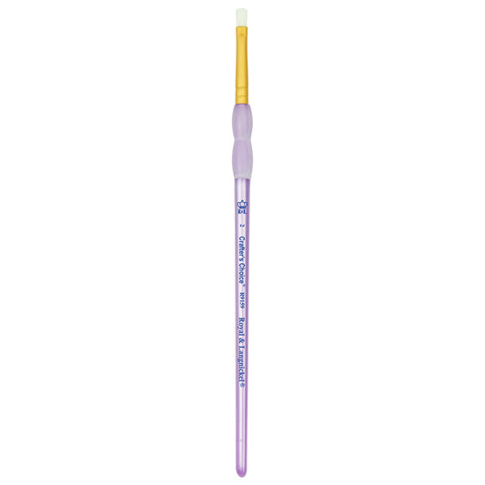 R9159-2 - Crafter’s Choice™ White Taklon Shader Brush - 2